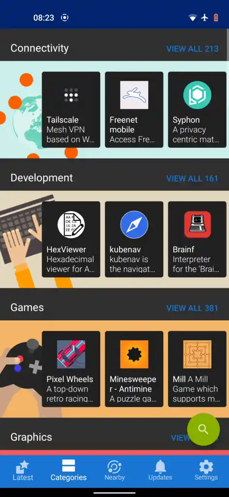 fdroid screenshot